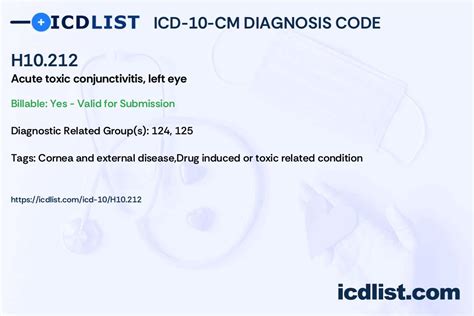 left eye redness icd 10.